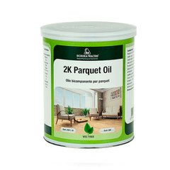 Олія для паркетної дошки Borma Hardwax Parquet Oil 2k - 100мл (затвердник)