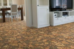 Коркові підлоги в домашньому інтер'єрі: вибір стилю та кольору