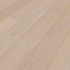 Паркетна дошка 1-сму. Meister HD 400 Lindura wood flooring Natural arctic white oak 8735