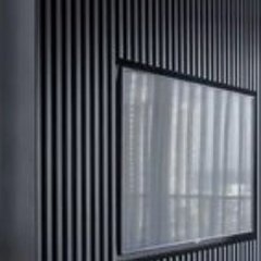 Стеновая панель AGT Унідекор LB2200 723-Чорний шовк (матовый)